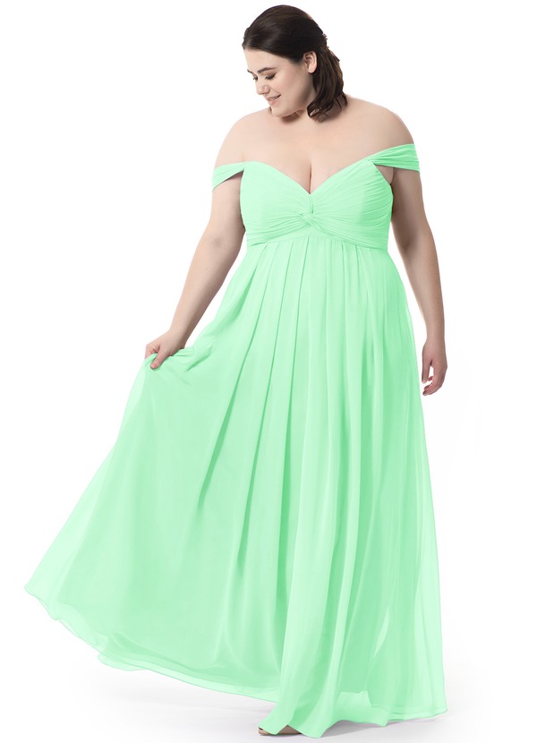 azazie emerald green