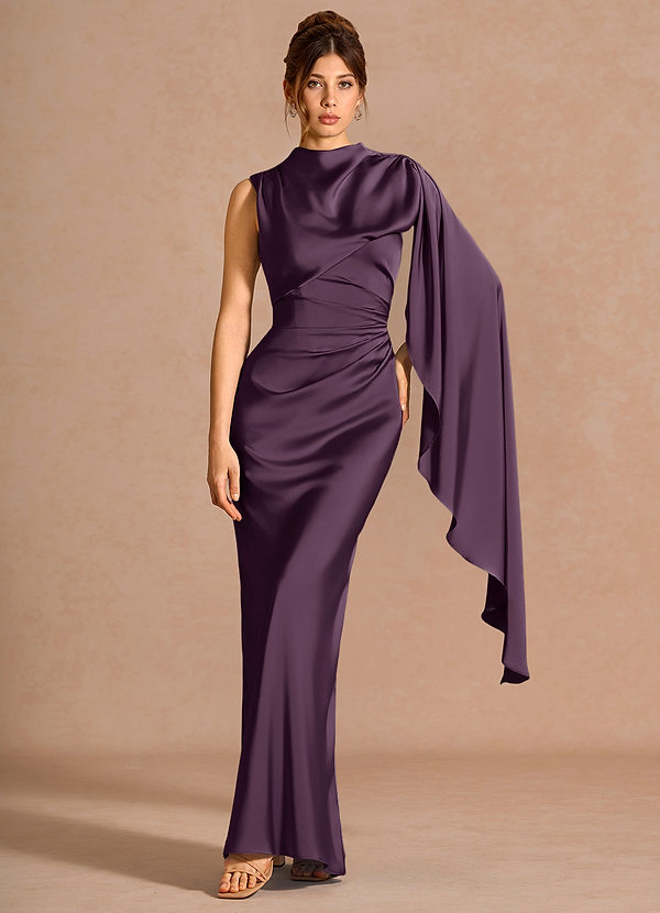 Chesney Dark Purple Maxi Dress image1