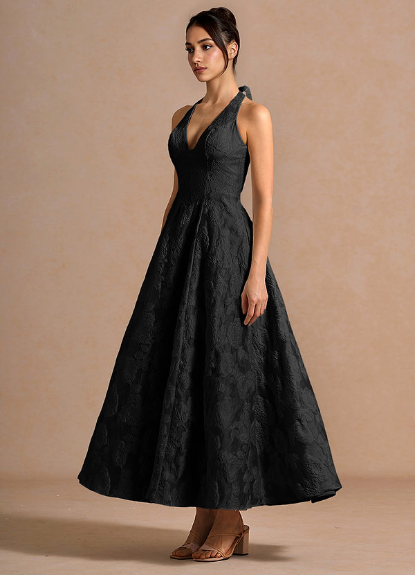 Ivellea Black Maxi Dress image1