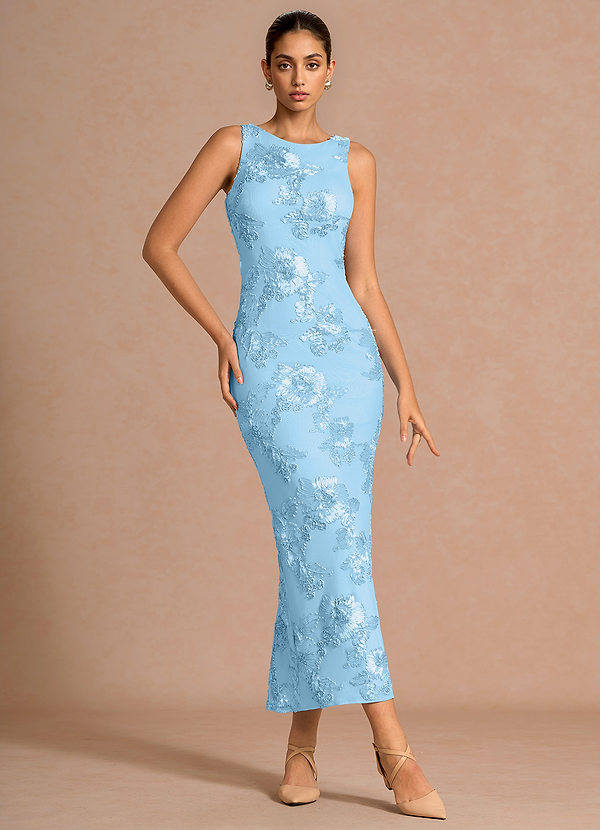 Fionna Sky Blue Maxi Dress image1