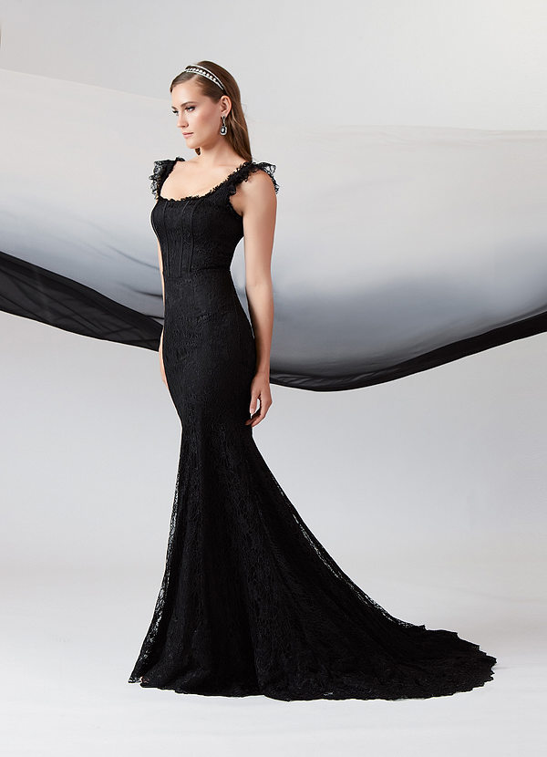 back Azazie Ricci Wedding Dress