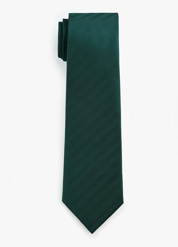 front Men's Rippled Tie