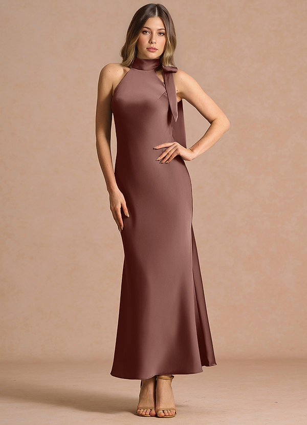 Kleid Bettina Mokka Kokos image1