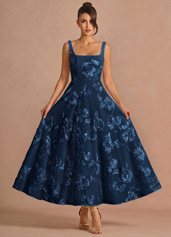 Brynn Maxi Klänning Marin image1