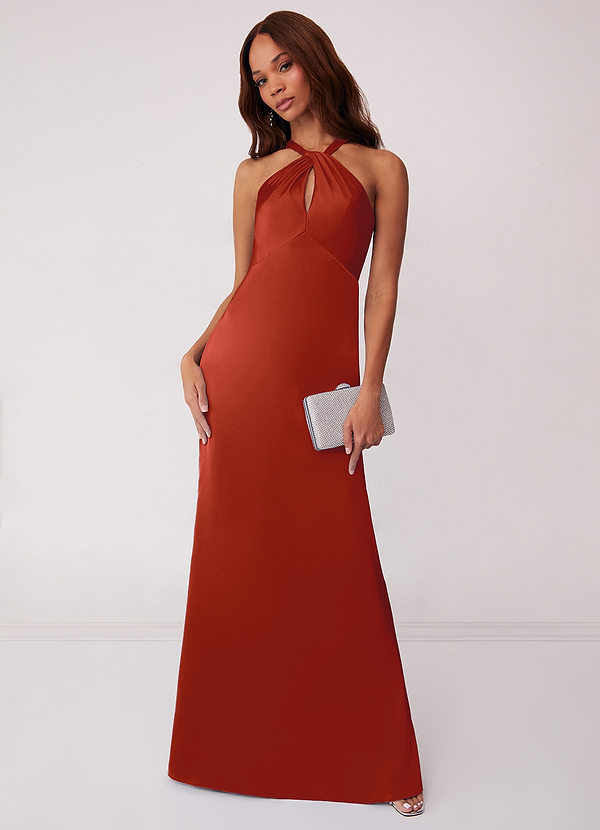 Barbie AZAZIE 1006 Rust Bridesmaid Dresses Azazie barbie-azazie-1006-rust-bridesmaid-dresses-azazie