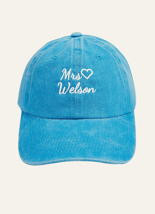 front Personalized Embroidered Bride Hat