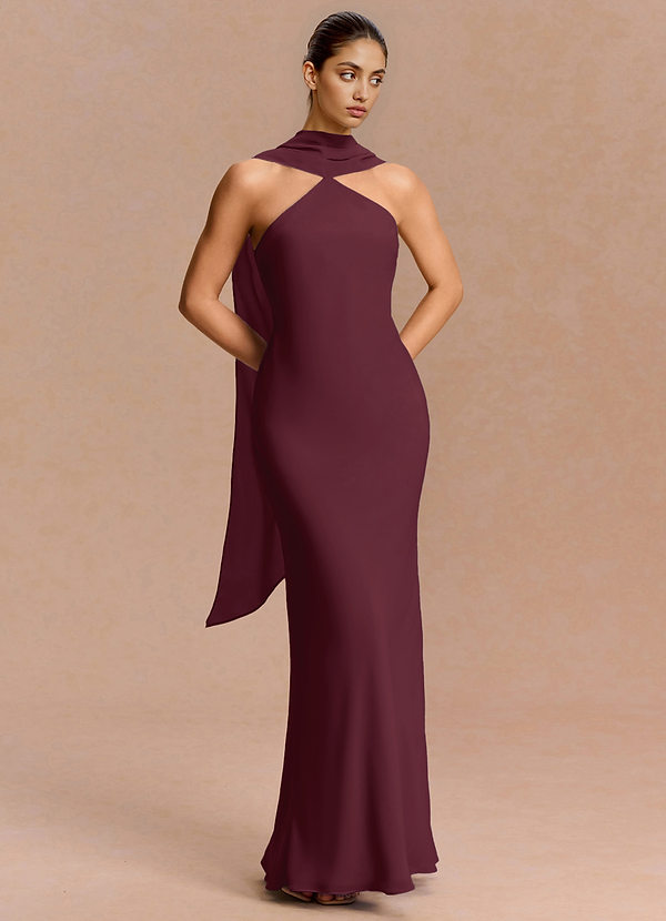 Abito Maxi Vino Clodagh image1