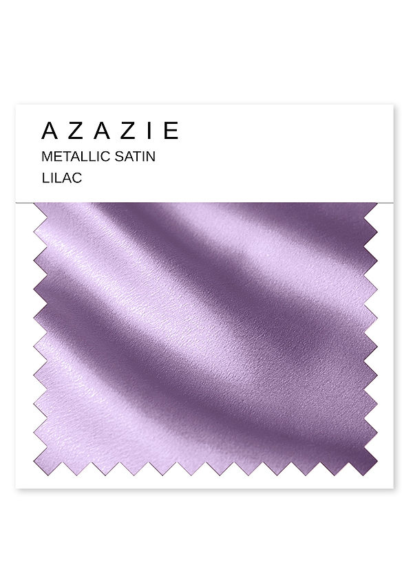 front Azazie Metallic Satin Swatch