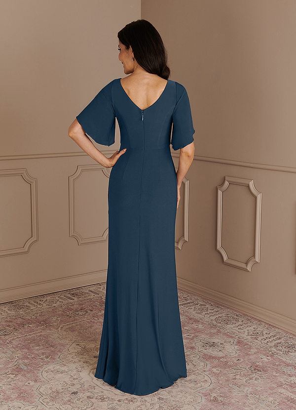 back Azazie Louanne Mother of the Bride Dress