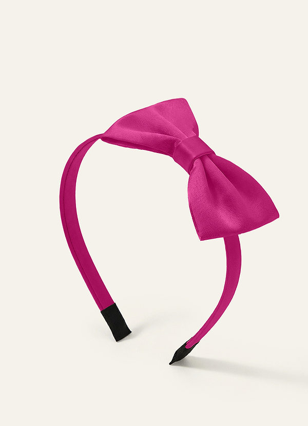 front Girls Satin Headband