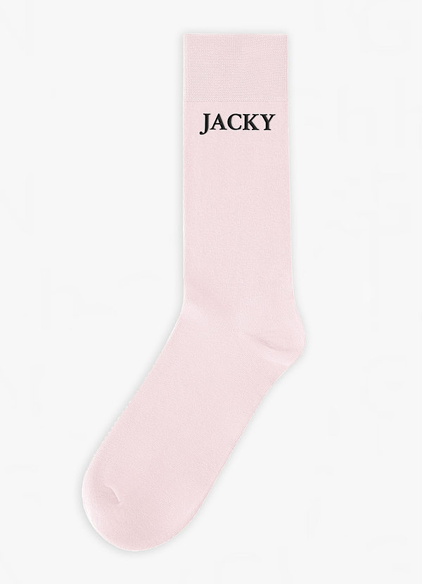front Custom Embroidered Name Groom and Groomsmen Socks