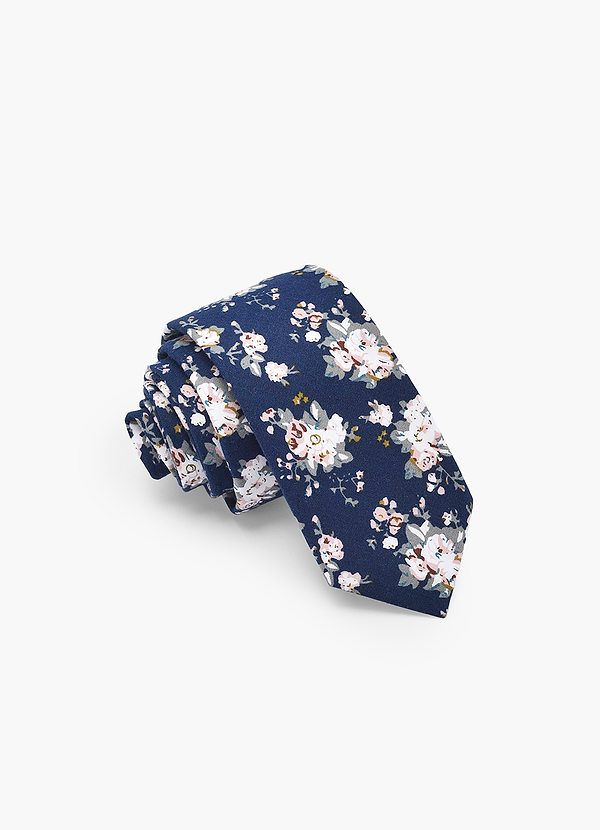 front Herrslips i bomull med blommönster