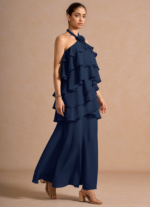 Melissa Navy Maxi Dress image1