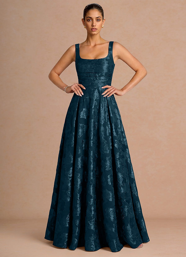 Azaria Navy Maxi Dress image1