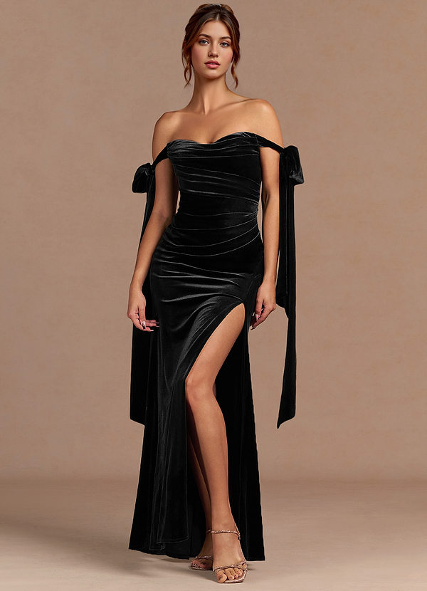Verelith Black Maxi Dress image1