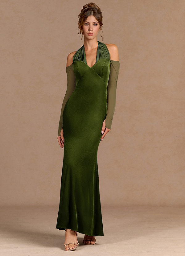 Verelith Olive Maxi Dress image1