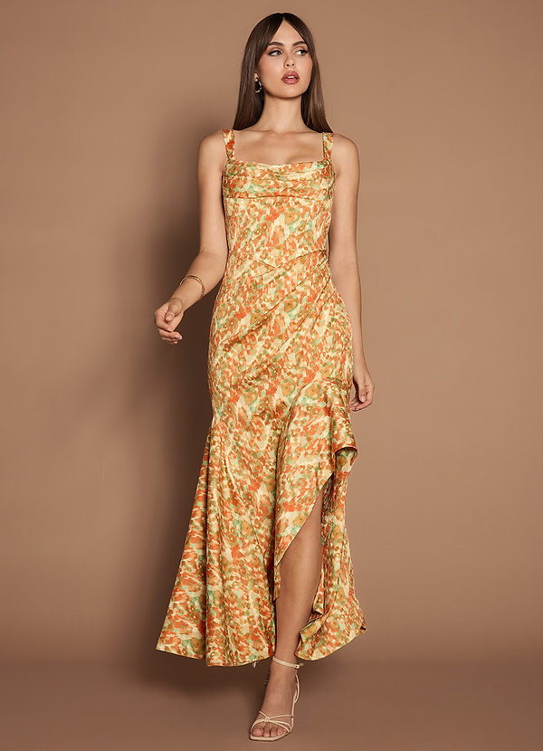 Leinie Coral Ecot Maxi Dress image1