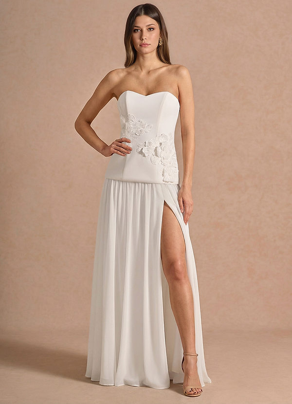 Robe Longue Blanc Viviane image1