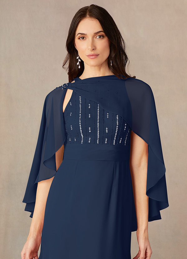 Chiffon Asymmetrical Wrap