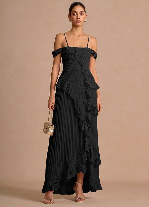 Emmylou Black Maxi Dress image1