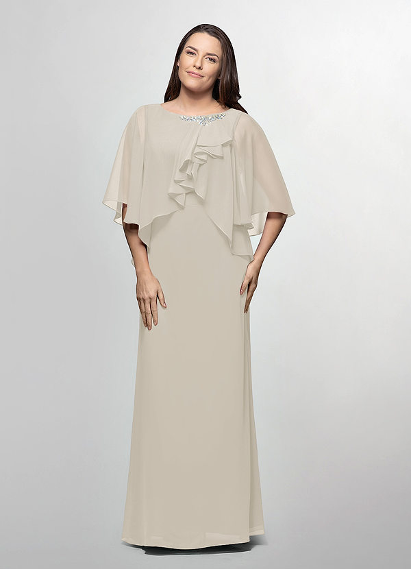 Beige dresses for outlet mother of the groom