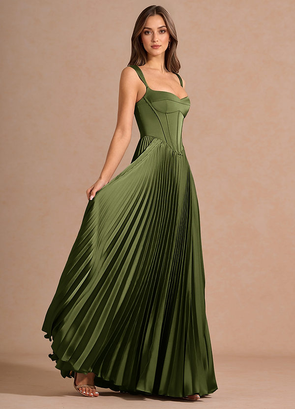 Kleid Avenelle Olivgrün image1