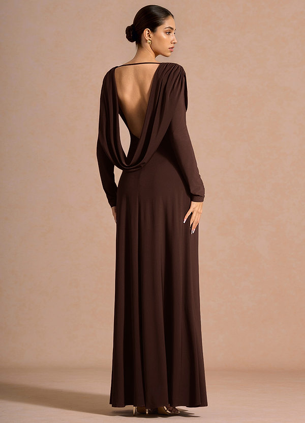 Vestido Mocha Coco Largo Bireth image1
