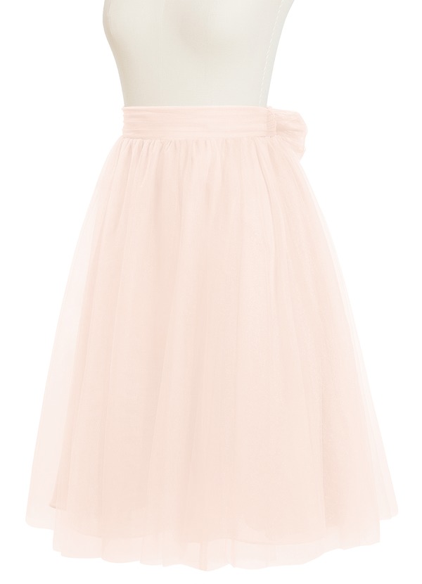 azazie pearl pink