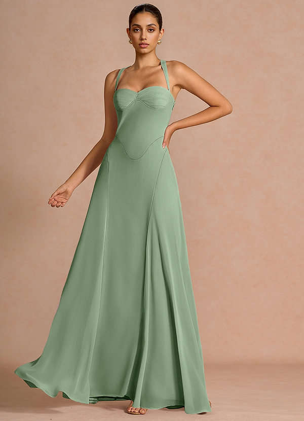 Abito Maxi Matcha Fiadh image1