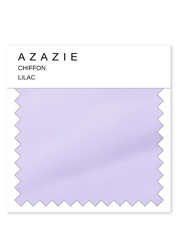 front Azazie Lilac Chiffon Swatch