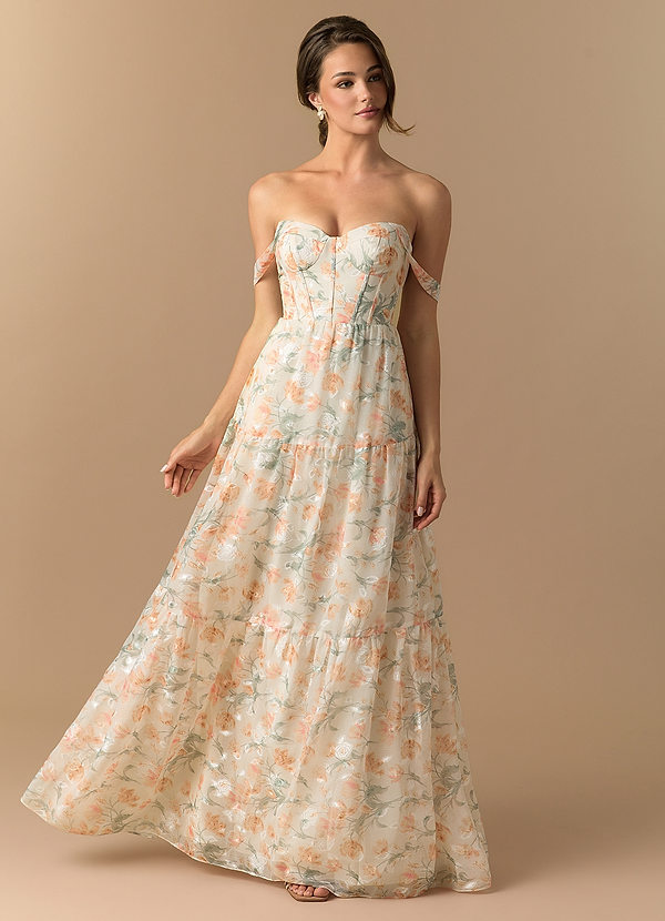 Robe Maxi Prairie De Pêchers Milla image1