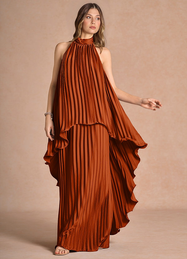 Robe Maxi Rouille Zorelle image1