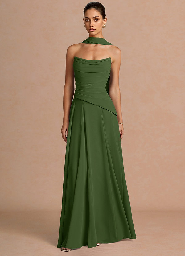 Robe Maxi Olive Gabriela image1