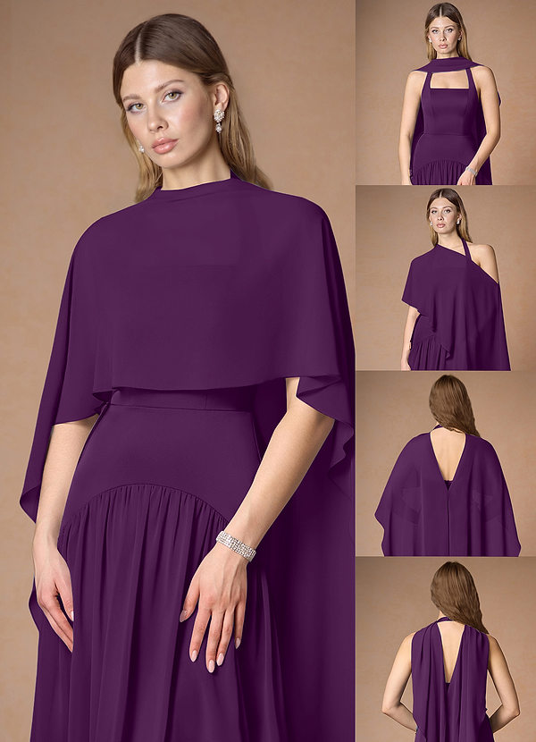 front Yhteensopiva värillinen monityylinen iltahuivi