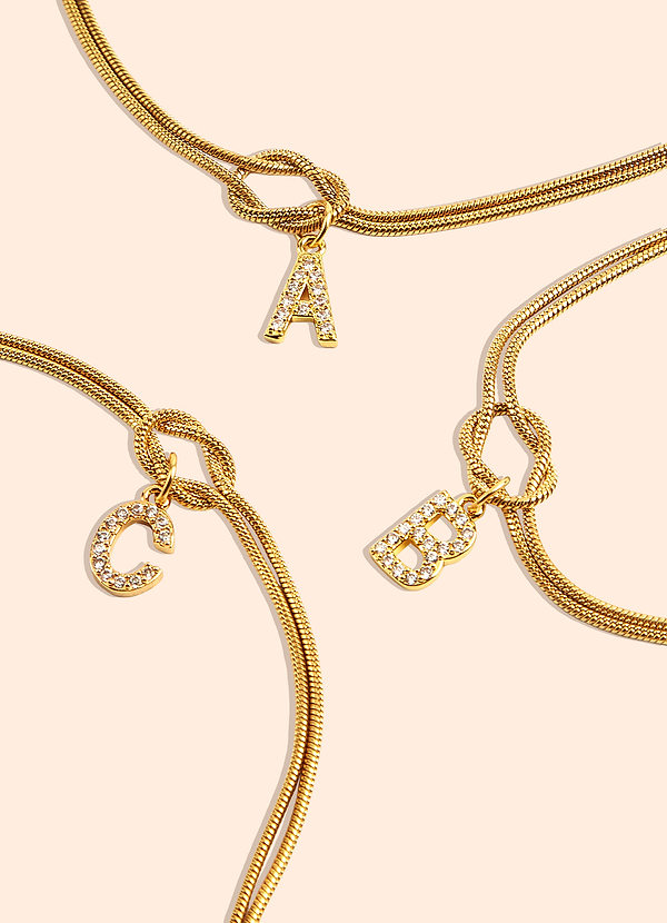 front Custom Infinite Love Knot Bracelet