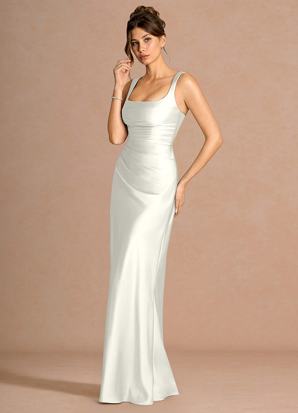 Hadiya White Maxi Dress image1