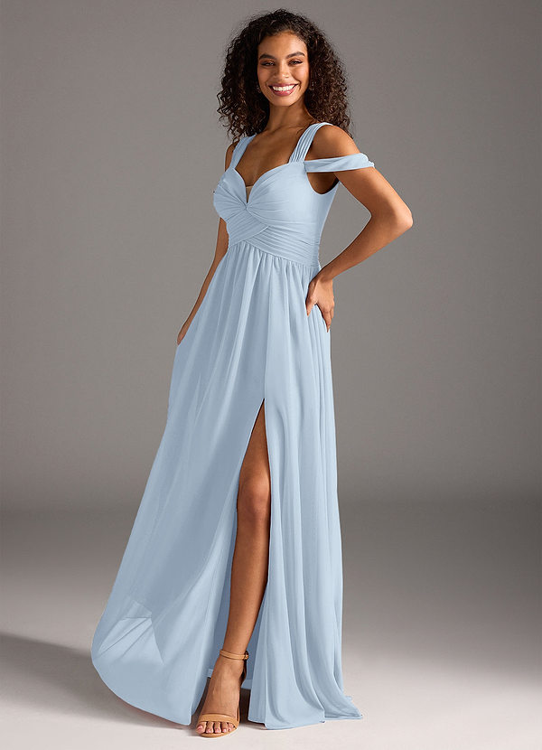 Azazie Lianne Mist Bridesmaid Dresses Azazie