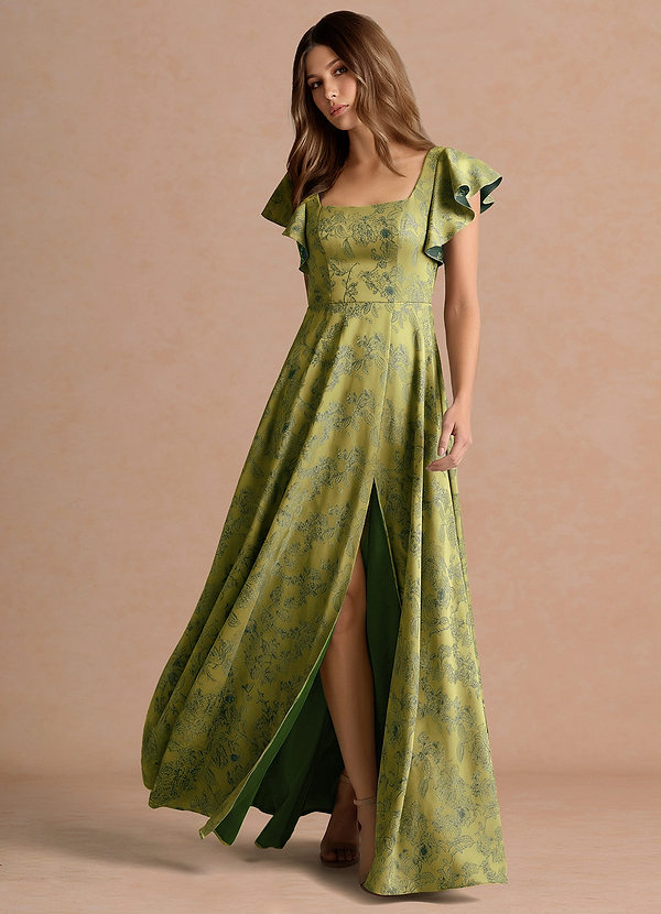Bondi Moss Navy Maxi Dress image1