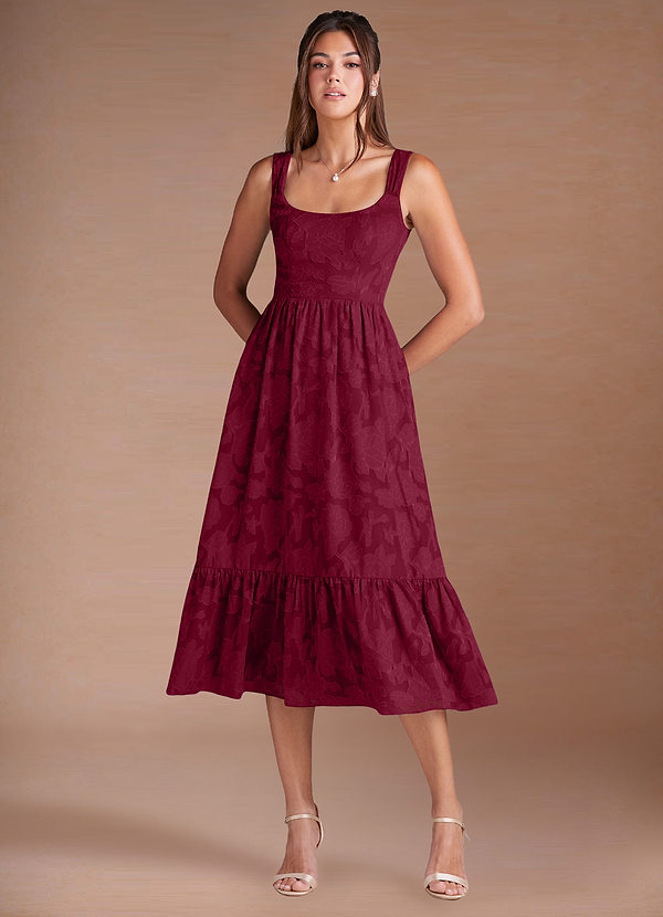 Juliette Merlot Midi mekko image1