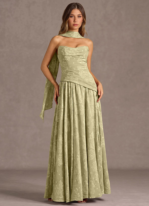 Gabriela Celadon Maxi Dress image1