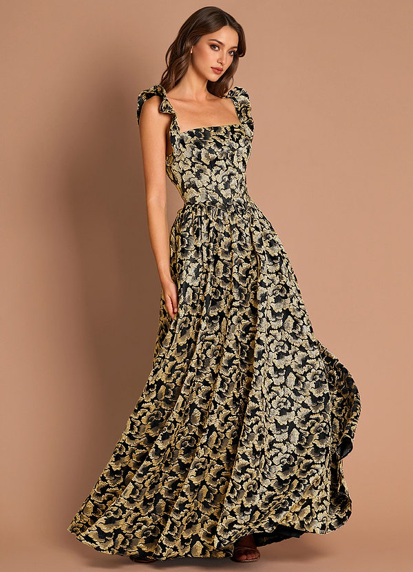 Robe Longue Noir Jovita image1