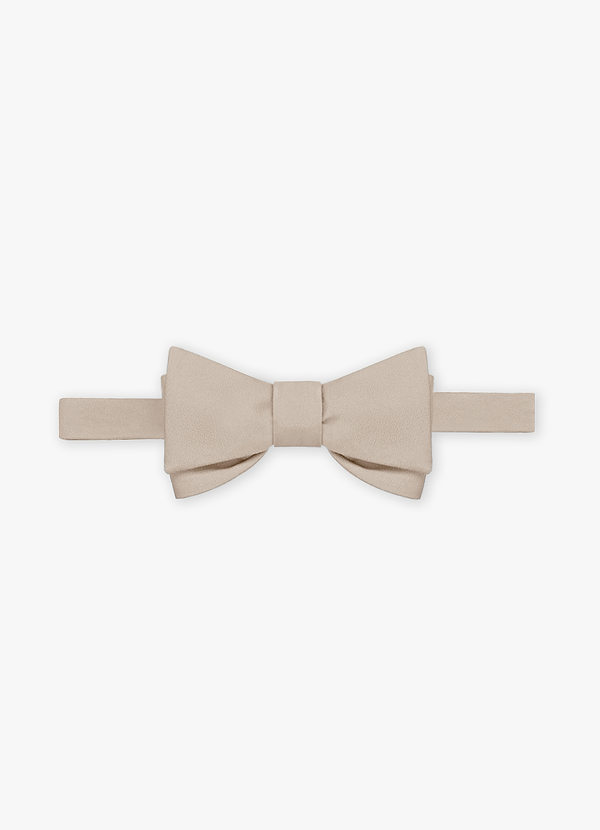 front Stretch Satin Bow Tie