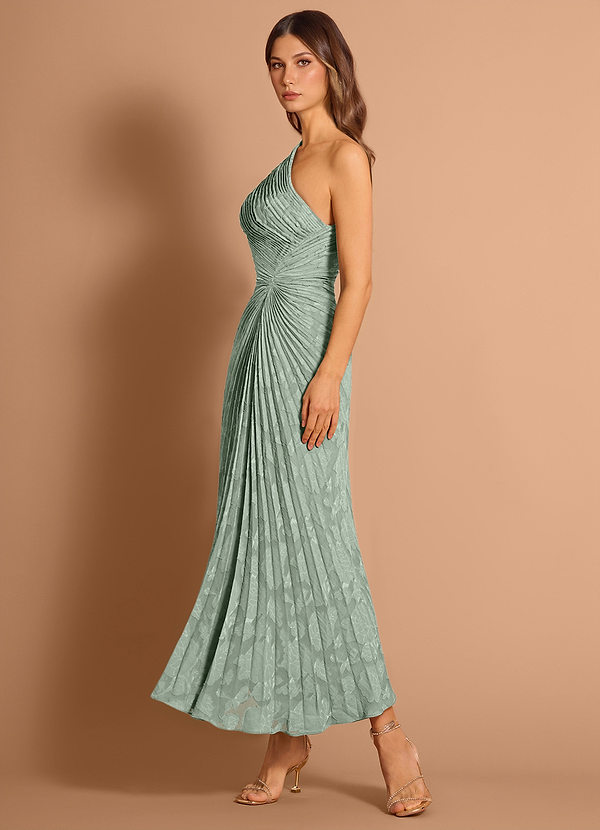 Malani Pistachio Midi Dress image1