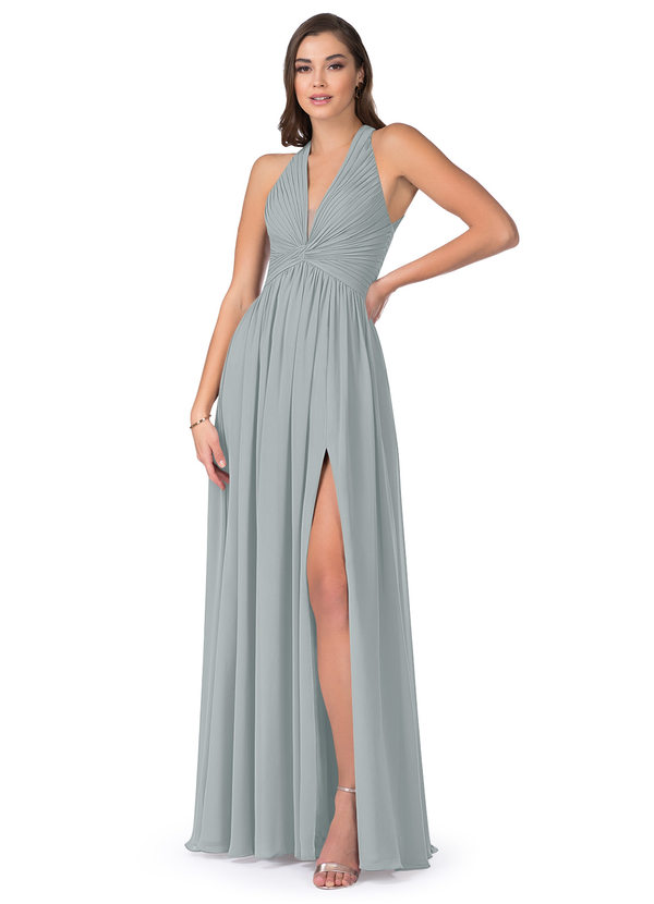 Dolphin Grey Azazie Jaclyn Bridesmaid Dresses Azazie