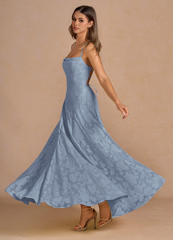 Irelia Powder Blue Maxi Dress image1
