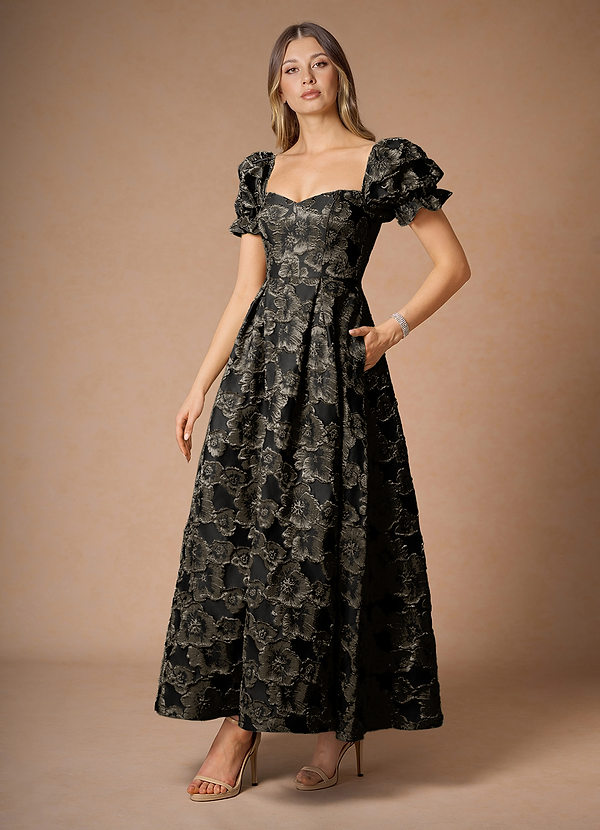 Amy Black Maxi Dress image1