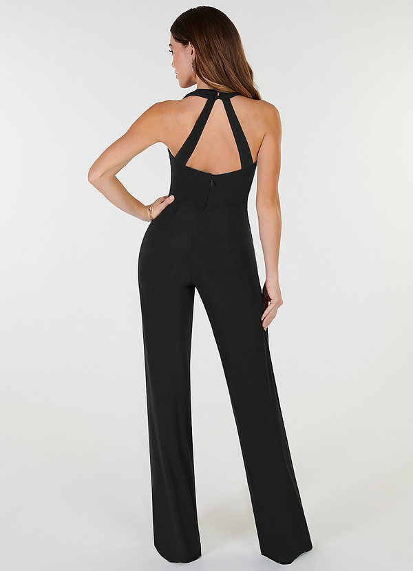 back Azazie Odie Jumpsuit