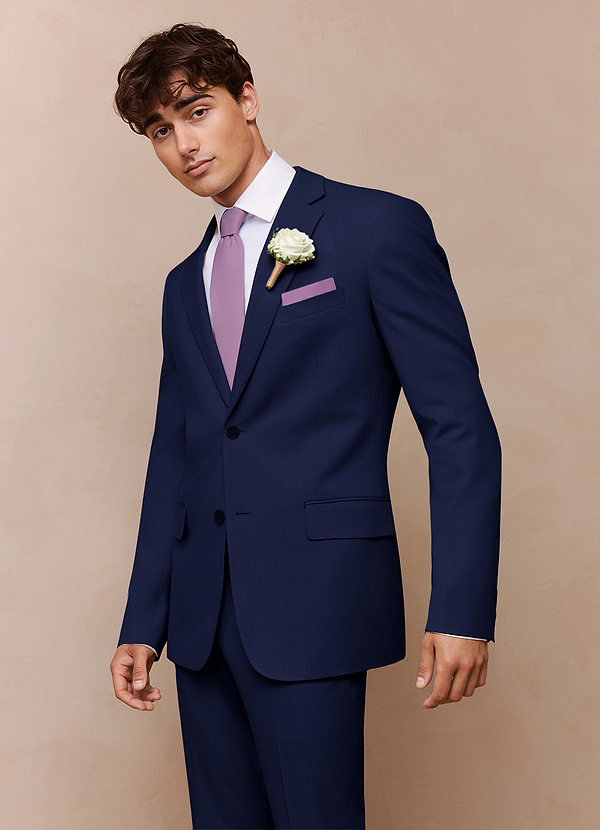 Savile Blue Wool Blend Suit