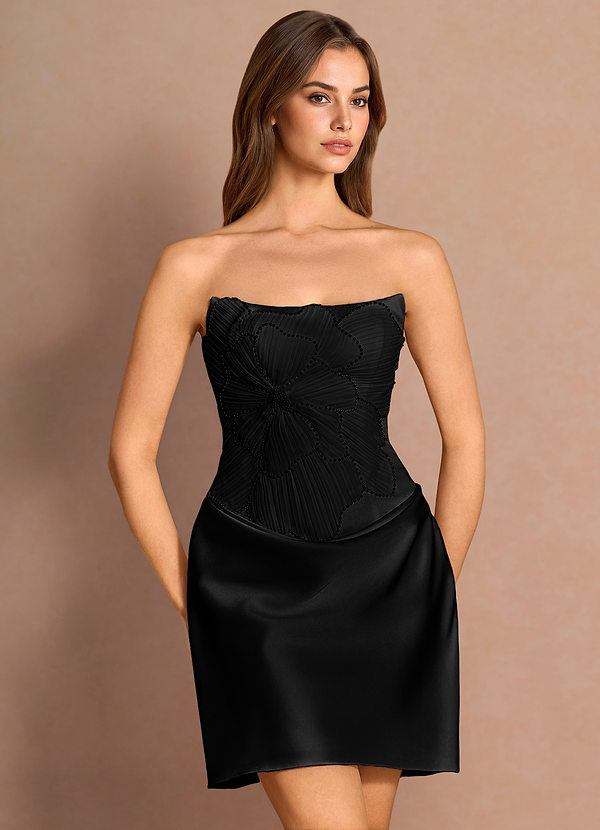 Xarisse Mini Klänning Svart image1