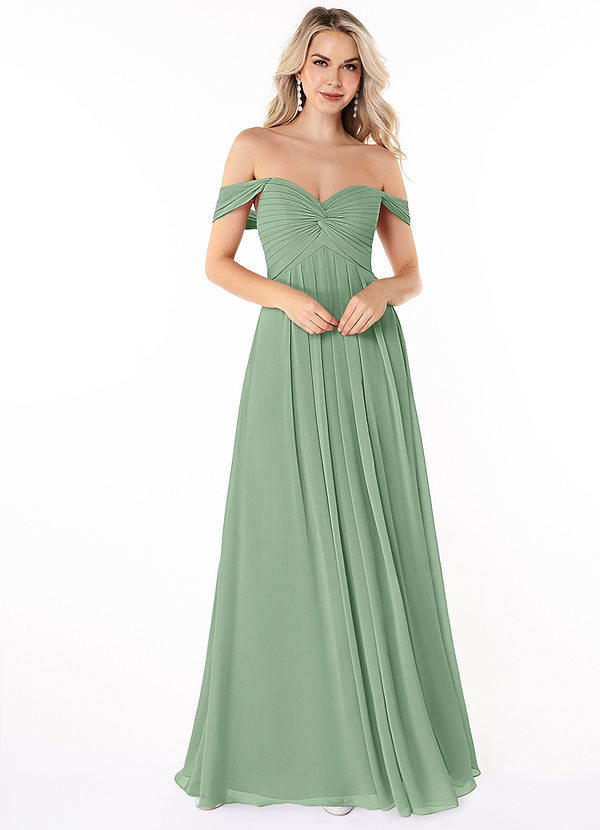 Matcha Azazie Kaitlynn Bridesmaid Dresses Azazie